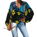 1MOQ Customise Outdoor Travel Clothing Samoa Tribal Flower Polynesian Pattern Women's Chiffon Shirt Casual Tee Blouse Women Tops