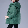 2021 New Women Winter Jacket Long Warm Parkas Female Thicken Coat Cotton Padded Parka Jacket Hooded Outwear Plus-Size 4XL