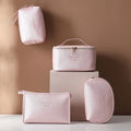 Ladies Bag  PU Beauty Bag Makeup Kits Organizer Travel Pouch Cosmetic Fashionable Travel Bags