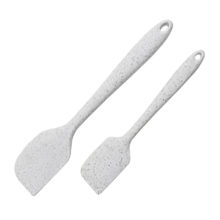 Colorful Dot Kids Silicone Spatula Heat-Resistant Baking Cake Cream Scraper for Home Kitchen Utensil for Baking and Cooking