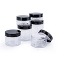 50ML 80ML 100ML 120ML 150ML 200ML 250ML Empty OEM Cosmetic Containers Cosmetic Packaging Plastic Cream Jar with Lid