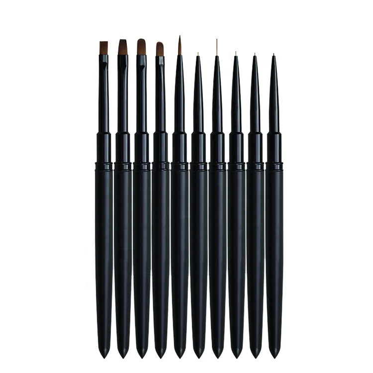 Nail Art Brush Pen Pointing Drawing Line Builder Design Nail Polish UV Gel Tips Decoration Manicure