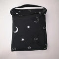 Kid Moon Star 100% Polyester Printed Temporary Blind Portable Blackout Window Curtain Suction Cup Travel Window Cover Modern