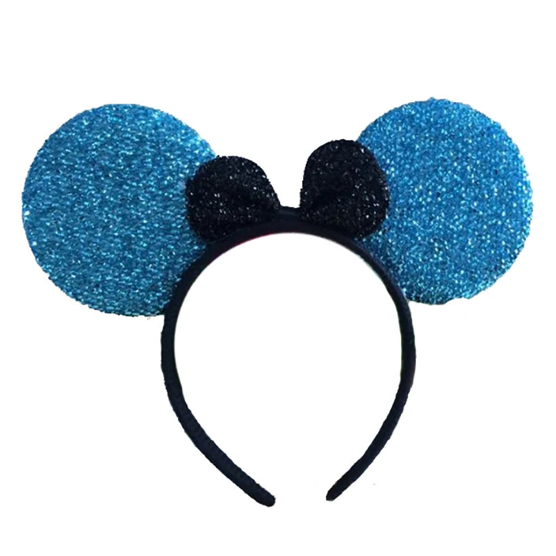 Hot Selling Security Minnie Mouse Bowtie Sequin Cloth Headband for Adults for Parties Factory Price on New Arrival