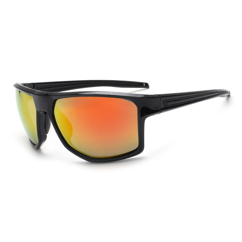 2023 New Mens Colorful Running Fishing Sunglasses Logo Custom Polarized Sport Sunglasses Lunettes De Sport