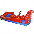 Outdoor Interactive Game Inflatable Obstacle Course Huge Red Balls Leaps N Bounds Big Ball Wipeout for Kids Adults