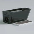 ICEGALAX Fitness Recovery Cold Plunge All in One Ice Bath Tub with Chiller and Filter Ozone Freestanding Bathtub Black