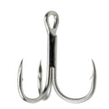 Saltwater Anticorrosioncoating Barbed Tin Color High Carbon Steel Small Size Sea Fishing Treble Hook Fishhooks 100pcs/Bag