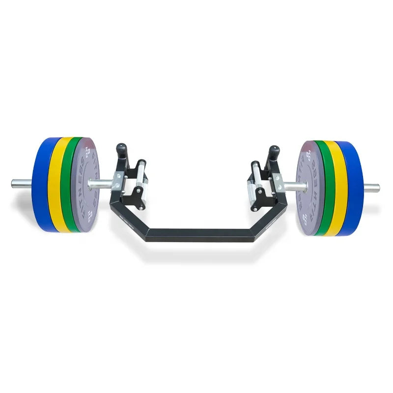 Open Trap Bar Fitness Equipment Weight Lifting Chrome Open Hex Bar Shrug Deadlift Bar
