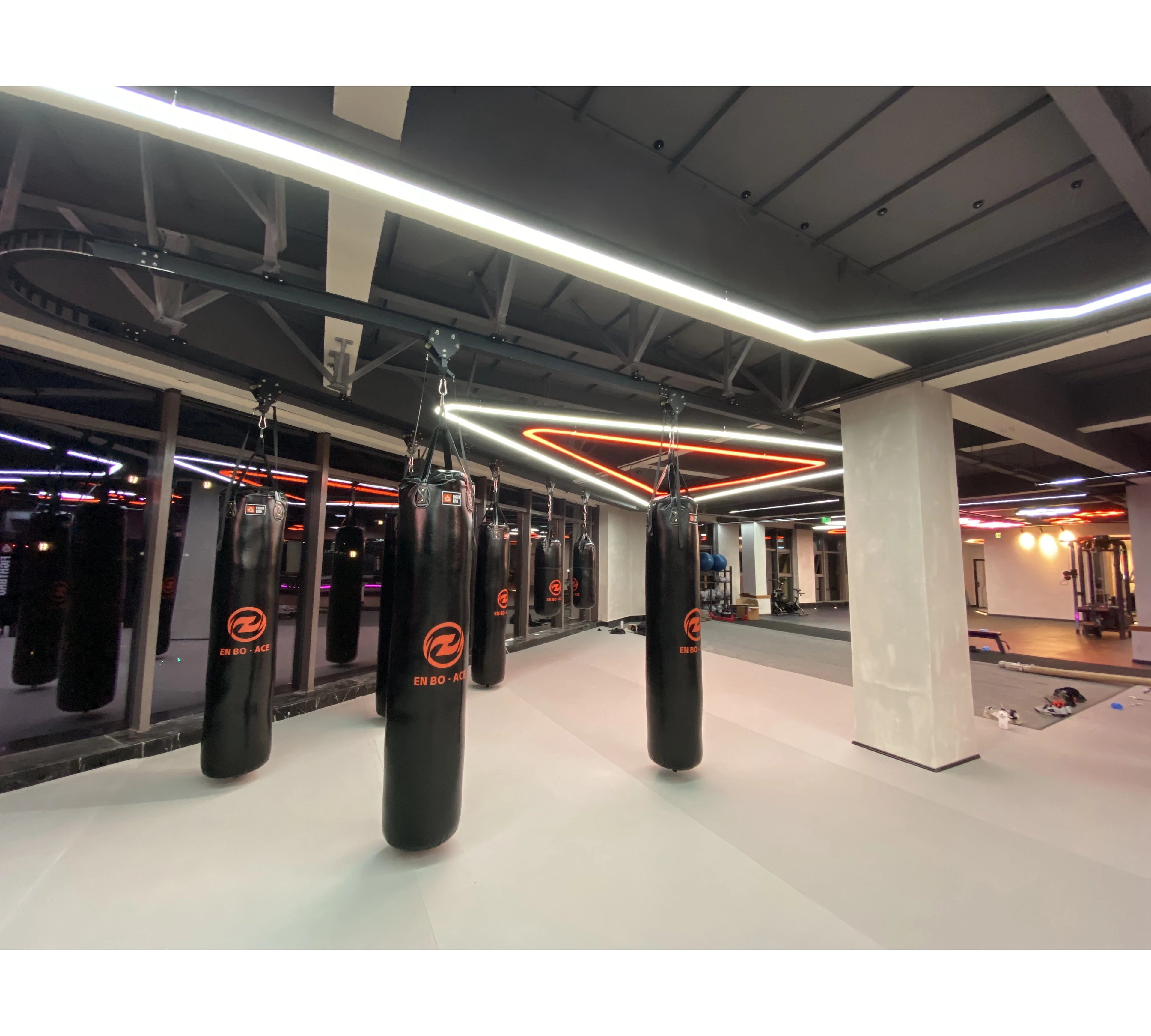 FIGHTBRO F926 Sliding Bag Hanging Cart Punching Target Punching Bag Sliding Rail