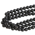 Wholesale 4/6/8/10/12mm Russia Shungite Beads Natural Stone Round Shungite Bead Stone Loose Gemstone for Bracelet Making