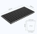 Blister Plastic Plug Nursery Seed Tray 288 Cell Plant Seedling Propagation Tray Nursery Reusable Planting Starter Seed Tray
