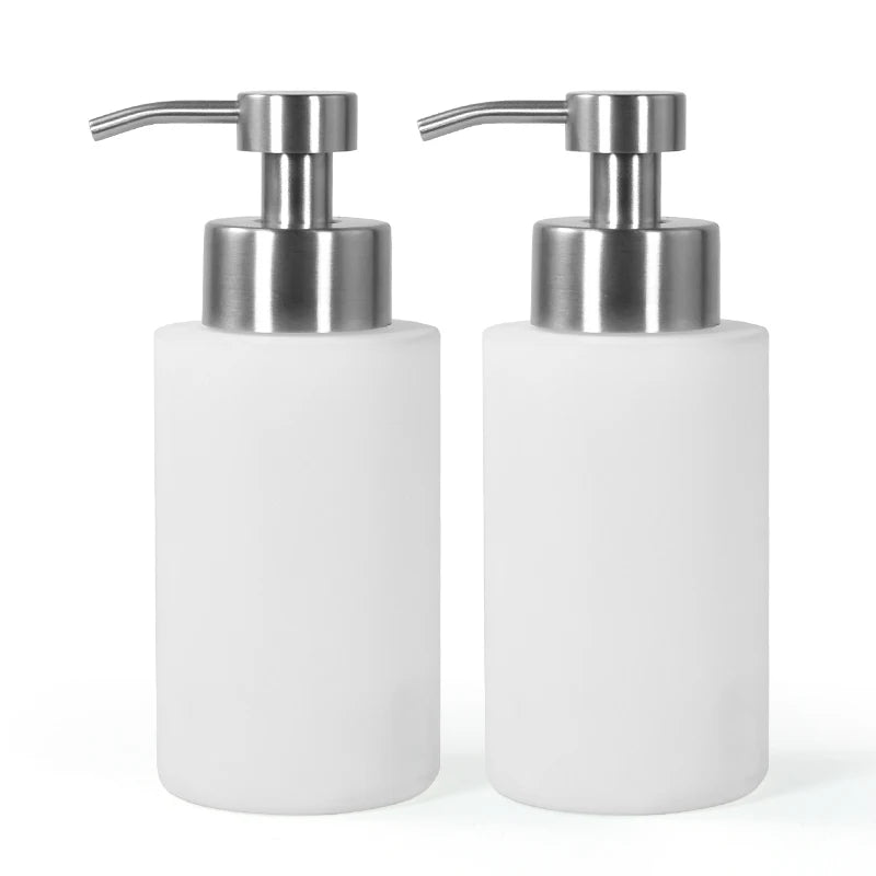 US Warehouse 550ml Stainless Steel Hand Soap Dispenser Single Wall Sublimation Blanks Press Bottle for Kitchen Bathroom Gifts