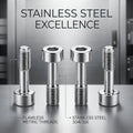 DIN912 Socket Head Cap Screw with Chamfered End M3 Captive Screw