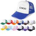 Sublimation Trucker Hat Custom Logo 5 Panel Polyester Hat