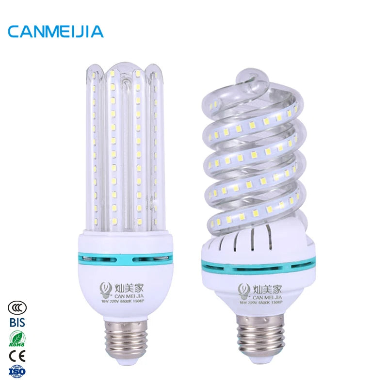 Energy Saver Bulb 3W 5W 7W 9W 12W 18W 24W 32W 45W SMD U/Spiral Shape CFL Fluorescent Lamp Energy Saving BulbOther Lighting Bulb