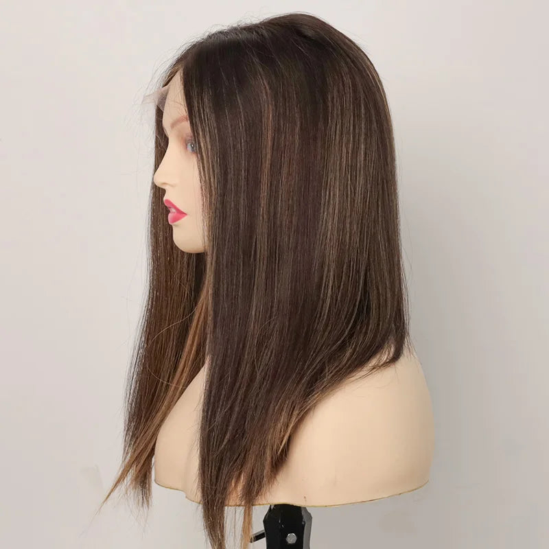 Kosher Wig Manufacture Premium Beauty Wig Ready to Ship  Brazilian European Virgin Hair Lace Top Jewish  for White Women