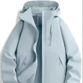 Customized Thin Premium Outdoor Sports Jacket for Men Waterproof Windbreaker Coat Fully Waterproof Zipper Hood Zipper Sporty