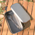 Titanium Bento Lunchbox Fast- Heating Camping Bowl Food Storage Container for Camping Hiking Travel