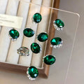 Luxury 3D Cartoon-Style Nail Art Jewelry Light Diamond Flow and Crystal Multi-Section Pile on Alloy with Jelly Back
