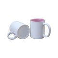 Factory Sale Direct Fast Delivery White Mugs Sublimation Ceramic 11Oz Inner Color Custom Sublimation Ceramic Mug