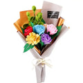 Durable Environmentally Friendly Non-Woven  Felt Fabric Handmade for Graduation Carnation Flowers