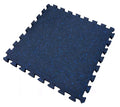 Heavy Duty Interlocking Gym Flooring Tiles 500mm X 500mm X 20mm EPM D Rubber Granules Puzzle Mat for Gymnasiums