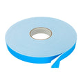 0.5mm 0.8mm 1mm 1.5mm 2mm 3mm 4mm 5mm Easy Cut Strong Durable White PE Foam Tape With Blue Liner for Smooth Rough Surfaces