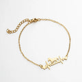 Manufacturer Horse Lover Stainless Steel 18K Gold Plated Horse Charm Chain Bracelet Horse Heart Pendant Bracelet for Women