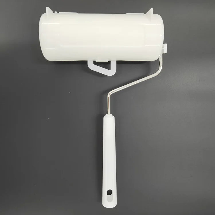 Short Handle Sticky Rollers for Dust and Pet Hair Retractable Lint Remover Roller With Adhesive Sticker Paper