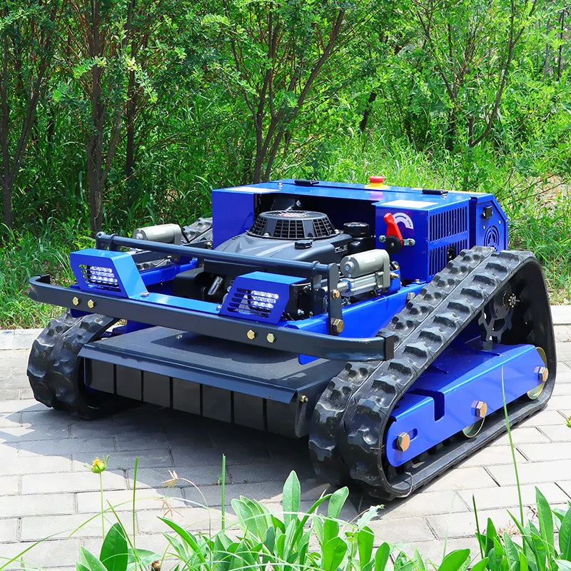 Remote Control Zero Turn Slope Gasoline 4-Stroke Single Cylinder DIY Industrial Cordless Lawn Mower