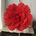 X-1249 Silk Artificial Giant Big Peony Flower for Window Dressing Decoration