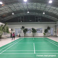 Modern Adhesive 4.5mm PVC Vinyl Sports Flooring for Indoor Badminton Court with Anti-Slip Surface