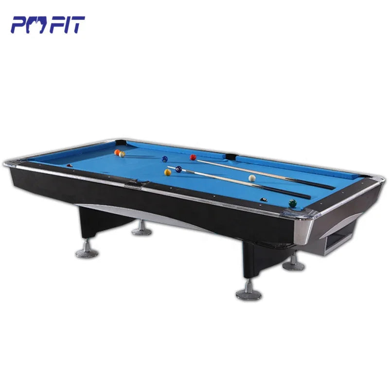 Top Quality Indoor Sport Game 8ft 9ft Table De Billard Commercial Acrylic Table a Manger Billard