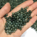 Burmese Jade Grade a Diy Jade Grinding Loose Beads Accessories 5Mm Small Oil Green Round Beads Jade