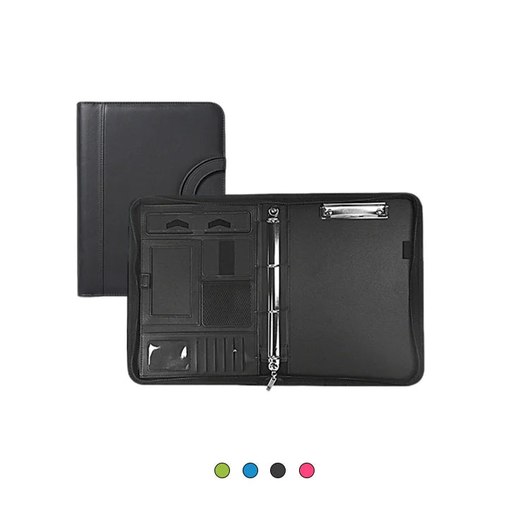 2025 Multifunction File Folder Expanding A4 PU Leather Promotion Office Folder for Document