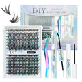 Self Adhesive Lash Clusters No Glue Needed Eyelash Clusters Press on Lashes with Lash Tweezers