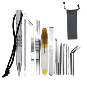 Stainless Steel Paracord Needle Aluminum Alloy Marlin Spike Braid Needle Set Different Size Paracord FID DIY Knitting Tool