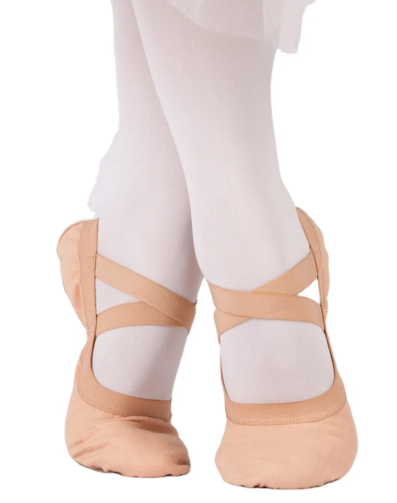 Breathable Soft Ballet Dance Shoes Adults Elastic Band Ballerina slippers Claw Shaped Stretch Dancing Shoes for Girls