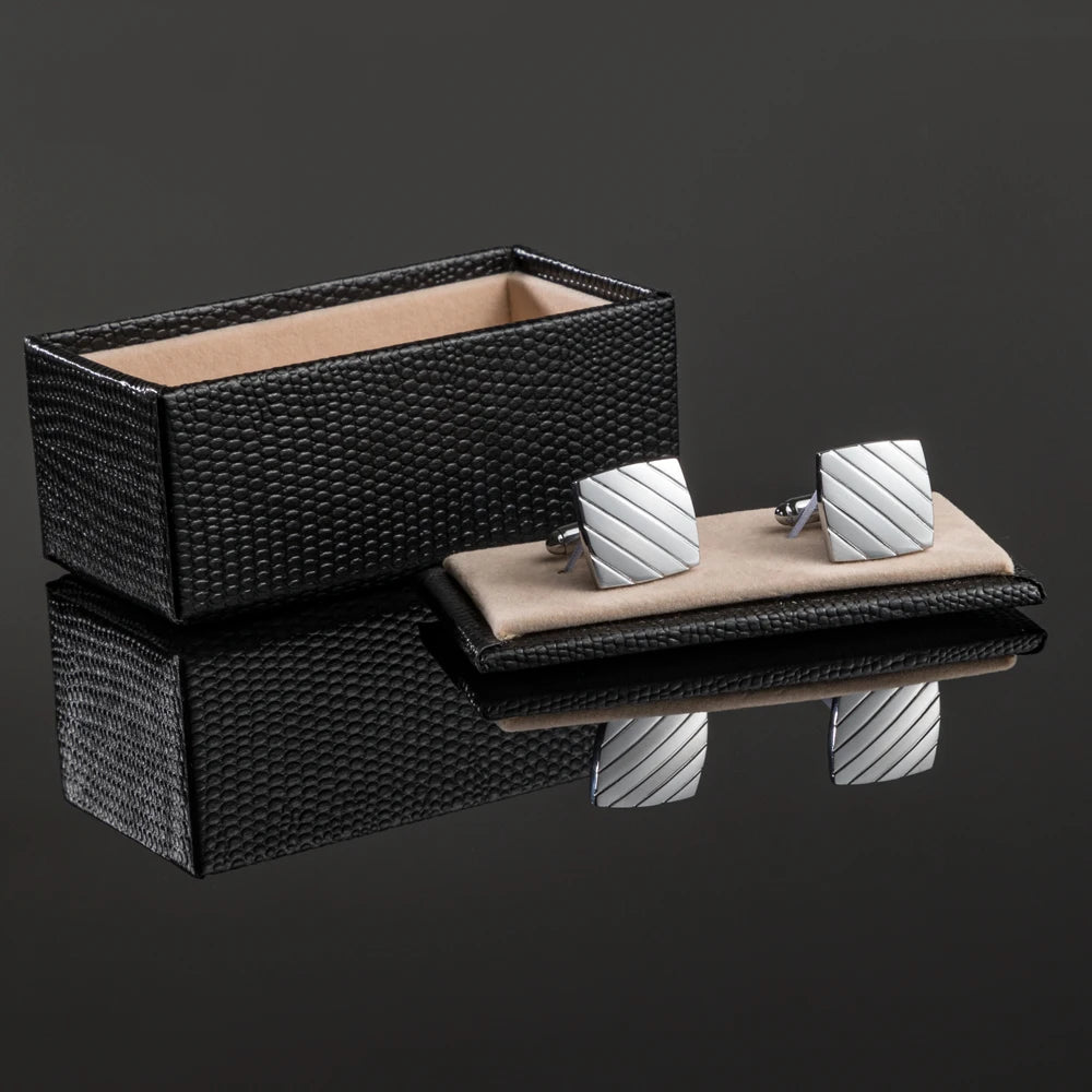 Personalized French Designer Customised Quality Cheap Twill Men Custom Metal Shirt Cufflinks Wholesale