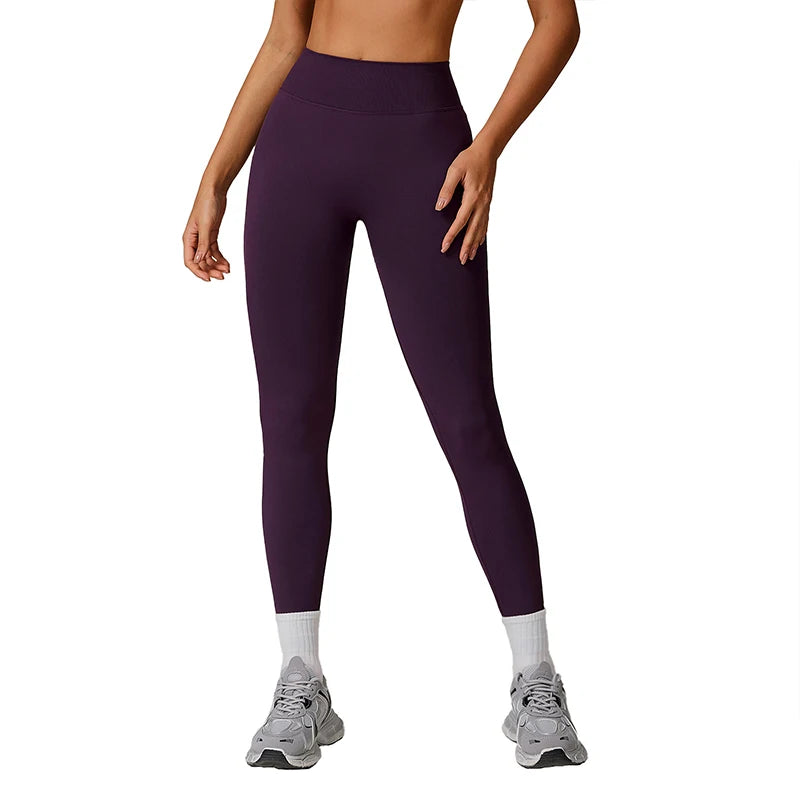 Wholesale Custom Women Quick Dry Sweat Absorbing Yoga Leggings High Waist Workout Pants Stretchy Exercise Leggings Yoga Wear