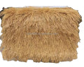 China Shenzen Supply Waterproof Synthetic Palapa Thatch Grass Simulated Straw Artificial Roofing for Simulated Straw Artificial