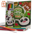 Coloring Books for Kids Coloring Girls & Boys Aged 6-12 Coloring Pages & Inspirational Positive Messages With Wooden Pencils