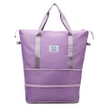 2025 New Cross-border Double Layer Expandable Large Capacity Travel Bag Wet and Dry Separation Lightweight Maternity Bag Student