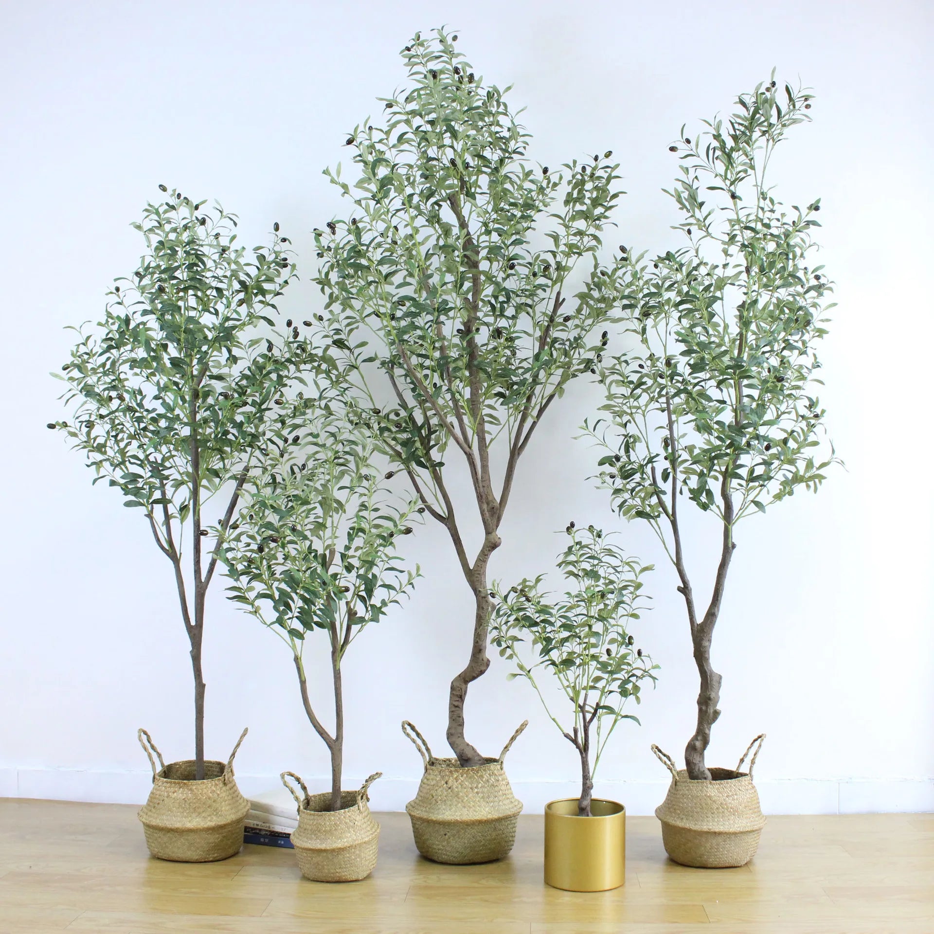 Y-O018 New Design Wholesale Artificial Olive Tree Faked Faux Olive Tree Plant for Home Office Shopping Mall Store Decoration