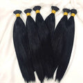Wholesale I-tip Hair Extensions Vendors Double Drawn I  Tip Hair Remy Cuticle Aligned Virgin Keratin Itip Human Hair Extensions