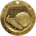 Manufacturer Wholesale Custom Logo 3D Metal Champions Gold Football Medals