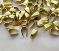 Brass Bail Clasp 5x8mm Buckle Connector for Necklace Making DIY Jewelry Findings