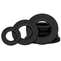 Black Nylon Washer Thick Plastic for Roofing Nails Nylon M2-M8 Clear Flat High Heat Resistant Nylon Washer  Washer Rubber
