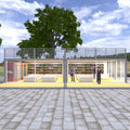 Container-coffee-shop Luxury Prefabricated Villa Mobile Prefab House Home Container Food Shopsshipping Container Shop Price